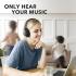 Anker Soundcore Life Q20 Hybrid Active Noise Cancelling Headphones, Wireless Over Ear Bluetooth Headphones, 60H Playtime, Hi-Res Audio, Deep Bass, Foam Ear Cups, Travel, Office, USB-C Charging , Black